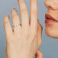 VEGAN SILVER INDEX FINGER RING SET