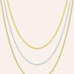 ELEGANCE 925 SILVER CHAIN NECKLACE