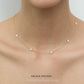 STERLING SILVER CLOVER NECKLACE