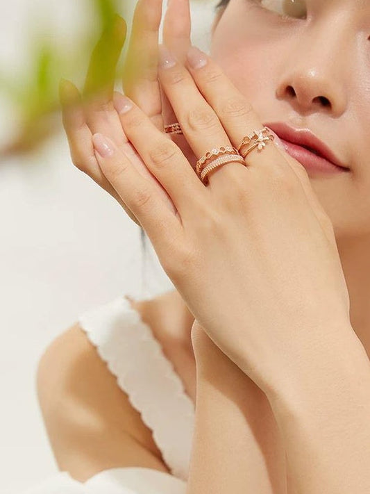 BEEHIVE SERIES COUPLE'S RING