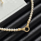 FAIRYTALE VINTAGE PEARL STATEMENT NECKLACE