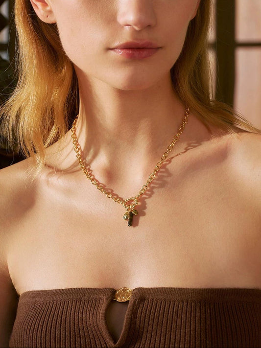 NICHE TIGER EYE NECKLACE