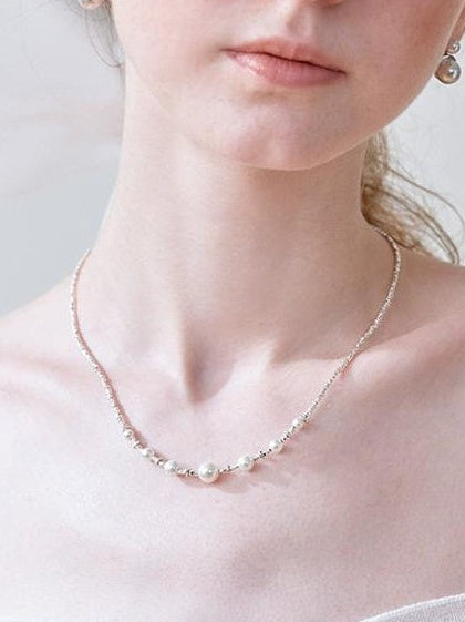 LUXURY PEARL COLLARBONE NECKLACE