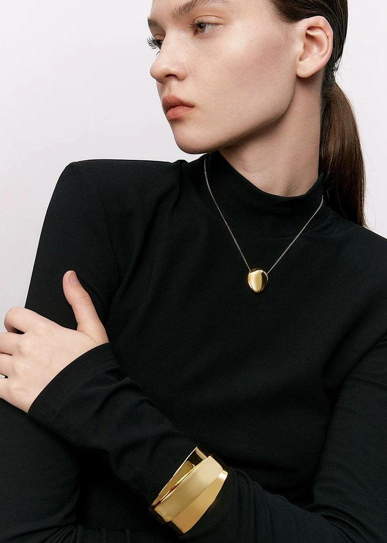 FRENCH RETRO TEARDROP NECKLACE