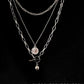 MINIMALIST LAYERED COIN NECKLACE