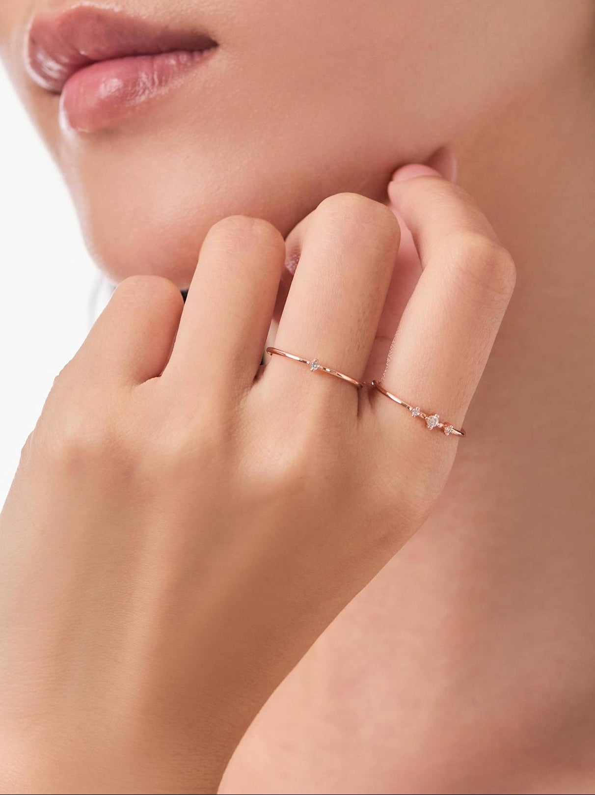 ROSE GOLD STACKING RING