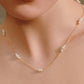 CELADON BEADED PEARL NECKLACE