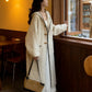 HOODED KNIT SWEATER JACKET