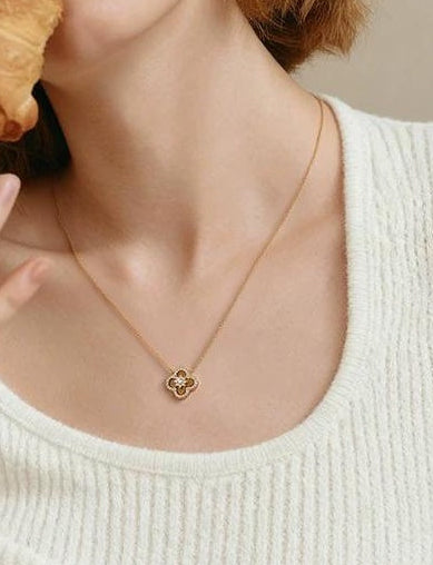 GOLD TIGER EYE NECKLACE