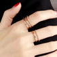 MINIMALIST DIAMOND RING