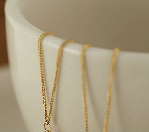 LAYERED TITANIUM-STEEL NECKLACE