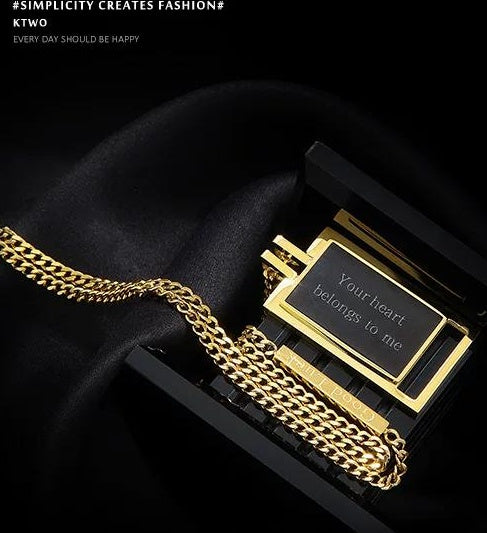 MINIMALIST ENGRAVED NECKLACE