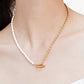 BAROQUE PEARL COLLARBONE NECKLACE