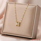 H LETTER NECKLACE JEWELRY