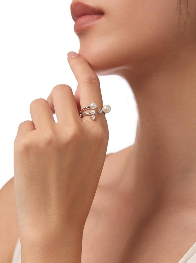 CELESTIAL PEARL RING