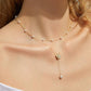 DOUBLE LAYER PEARL CAMELLIA NECKLACE