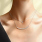 ZIRCONIA LAYERED NECKLACE