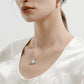 CRYSTAL FOUR LEAF CLOVER NECKLACE