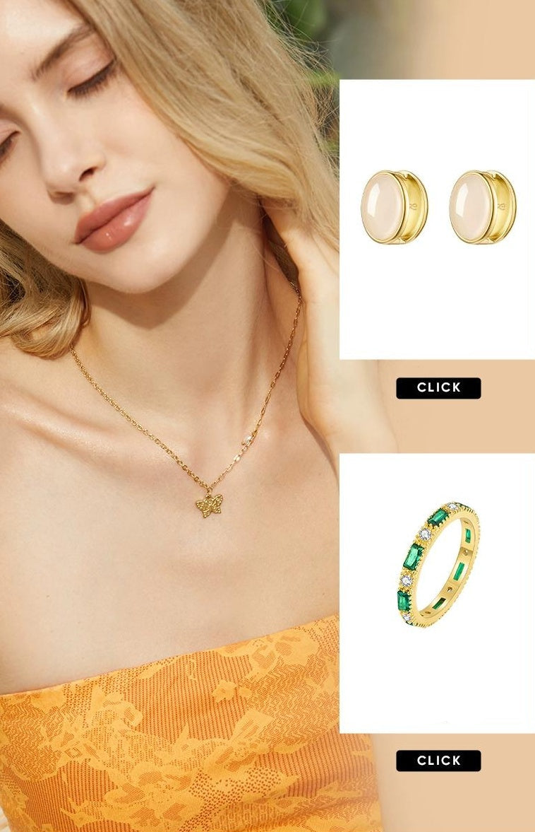 NICHE PEARL BUTTERFLY NECKLACE