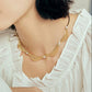 ELEGANT GOLD COLLARBONE NECKLACE