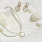 ELEGANT PEARL SHELL NECKLACE