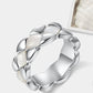 GRUNGE STYLE TITANIUM STEEL RING