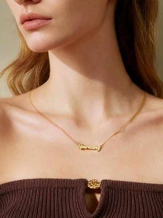 CUSTOM NAME NECKLACE JEWELRY