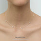 STERLING SILVER CLOVER NECKLACE