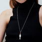 HERRINGBONE PENDANT NECKLACE