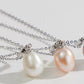 MINIMALIST PEARL PENDANT NECKLACE