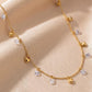 HEART-SHAPED COLLARBONE NECKLACE