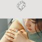 GRUNGE STYLE TITANIUM STEEL RING