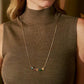 ELEGANT TURQUOISE PENDANT NECKLACE