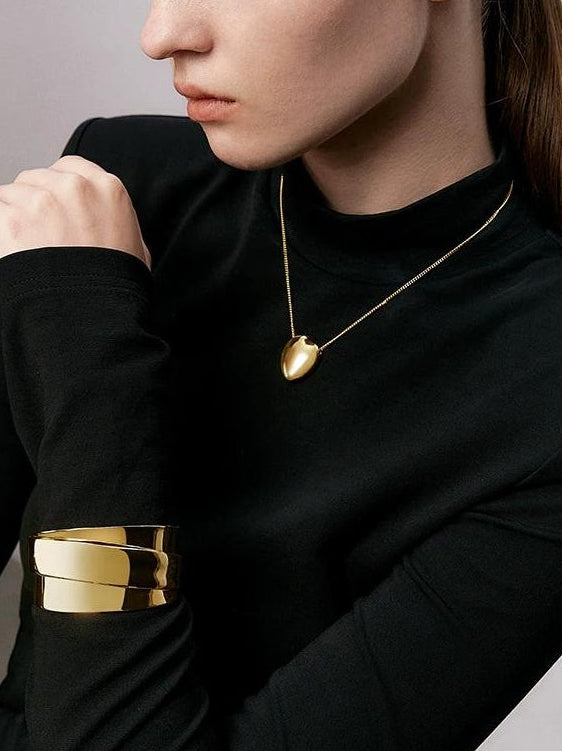 FRENCH RETRO TEARDROP NECKLACE