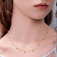 HEART-SHAPED COLLARBONE NECKLACE
