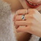 LIGHT LUXURY TITANIUM STEEL RING