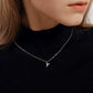 MINIMALIST LETTER PENDANT NECKLACE