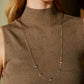 ELEGANT TURQUOISE PENDANT NECKLACE