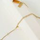 GEOMETRIC PENDANT LONG NECKLACE