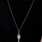 HERRINGBONE PENDANT NECKLACE