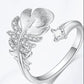ZIRCONIA FEATHER RING