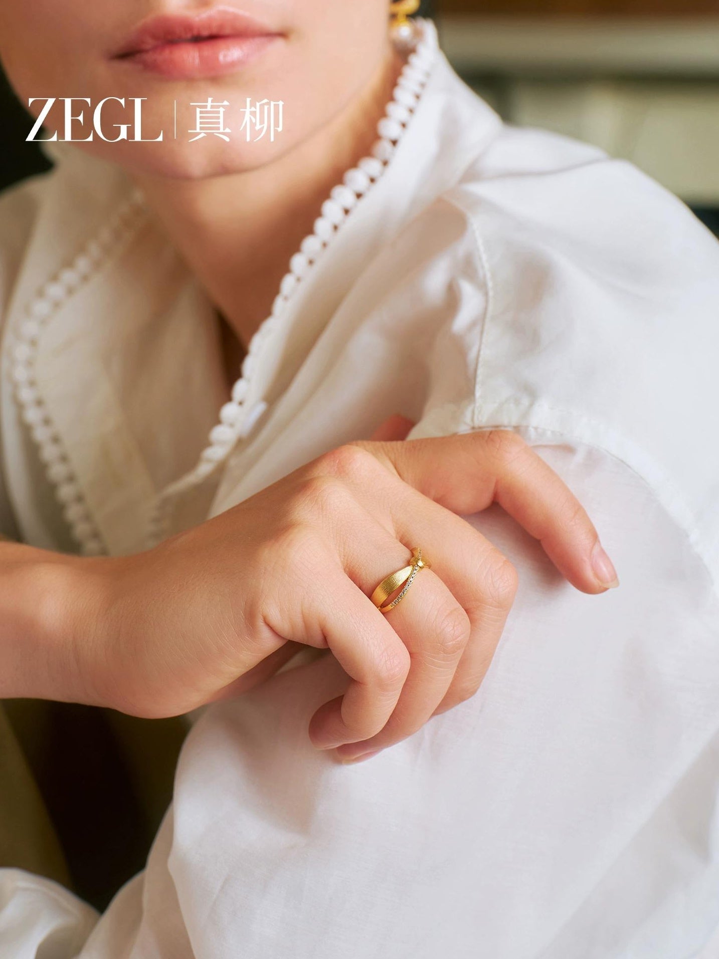 GOLD BOW RING FOR WOMEN【重複】