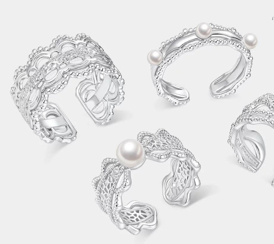 FRENCH-STYLE PEARL RING