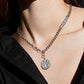 DIY HEART PATCHWORK NECKLACE