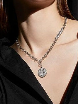 DIY HEART PATCHWORK NECKLACE