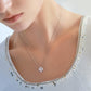 SILVER CLOVER PENDANT NECKLACE