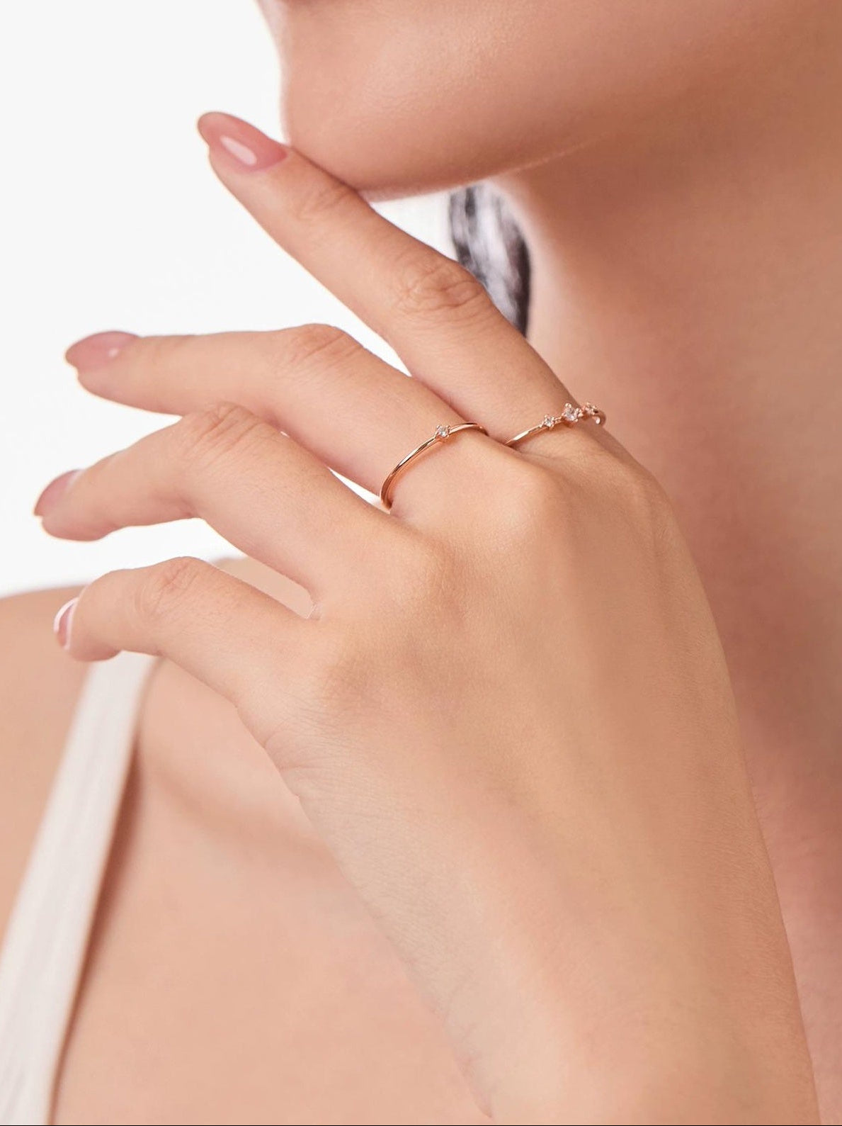 ROSE GOLD STACKING RING