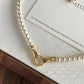 FAIRYTALE VINTAGE PEARL STATEMENT NECKLACE