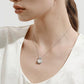 CRYSTAL FOUR LEAF CLOVER NECKLACE