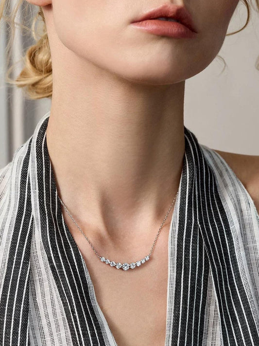 ELEGANT ZIRCONIA COLLARBONE NECKLACE